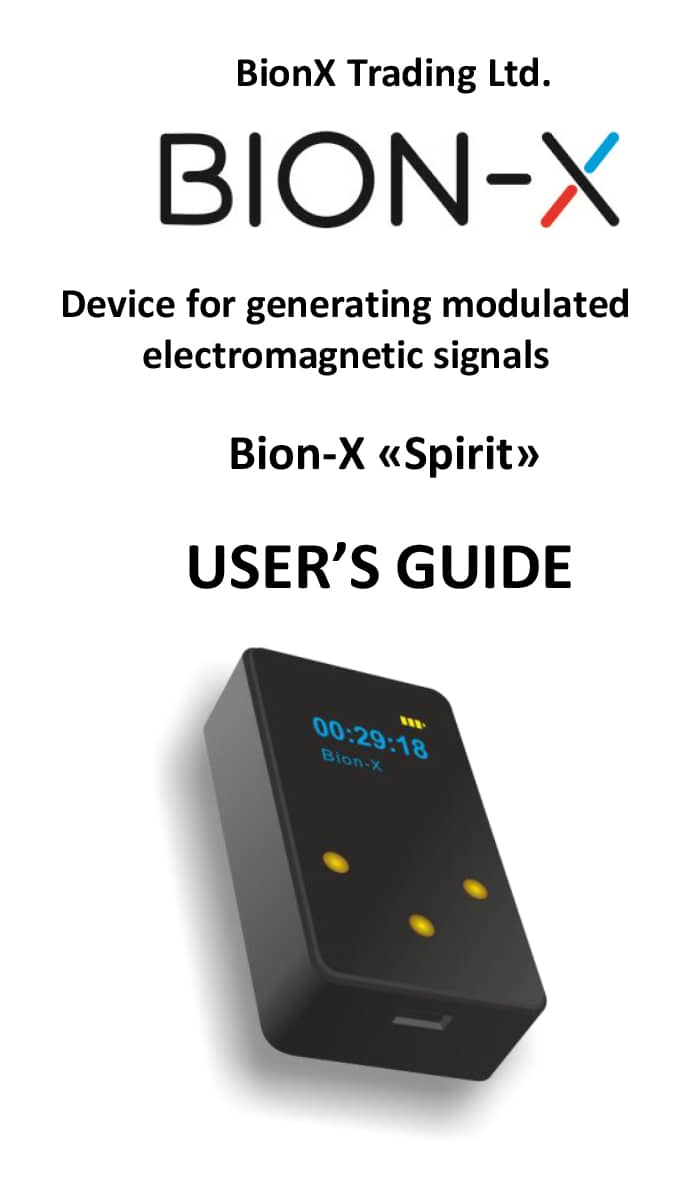 Bion-x açıklaması TR